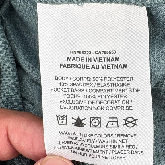 Nike Dri-Fit Men's Standard Fit HYBRID Golf Shorts-Hasta Green - Picture 9 of 10